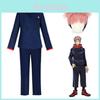 Authentic Jujutsu Kaisen Yuji Itadori Cosplay Costume For Men And Women With Wig