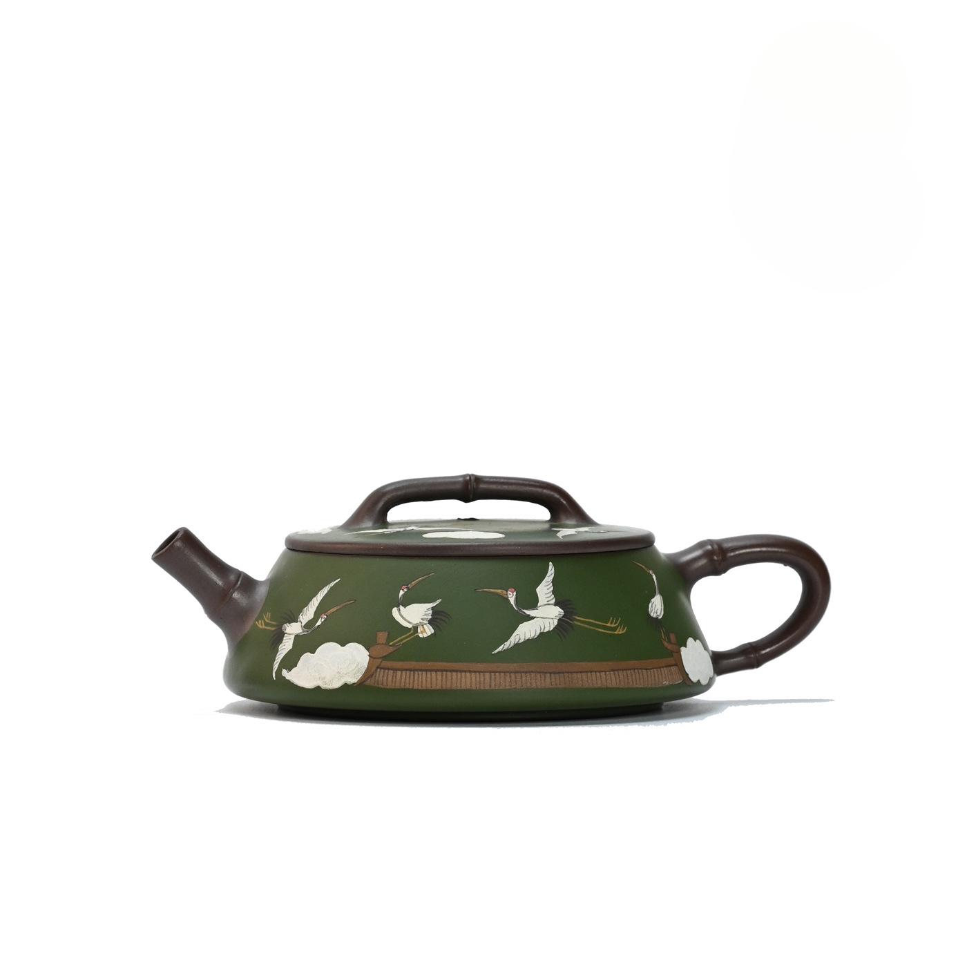 

150ml Yixing Purple Clay Teapots Handmade Large Caliber Pot Raw Ore Purple Powder Slurry Mud Kettle Chinese Zisha Tea Set Craft