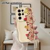 Phone Case: 2D Flat Samsung Galaxy A34 A35 M05 M06 S20 S22 S21 FE Plus 5G Protective Case, Couple Style, Fruit Capybara, Christmas and Halloween Gifts