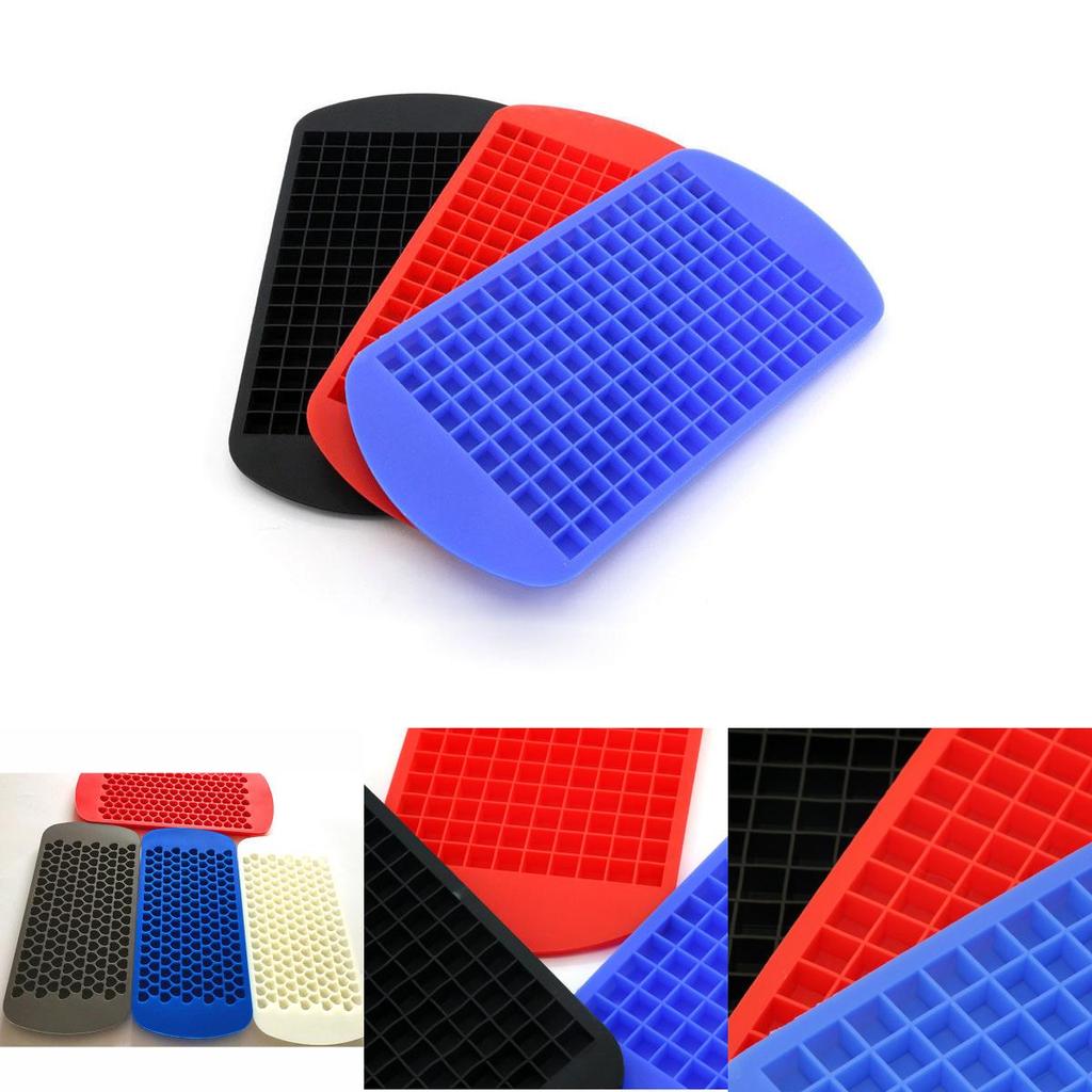 Premium Quality 160-cell Ice Cube Tray Silicone Mold For Effortless Ice Making