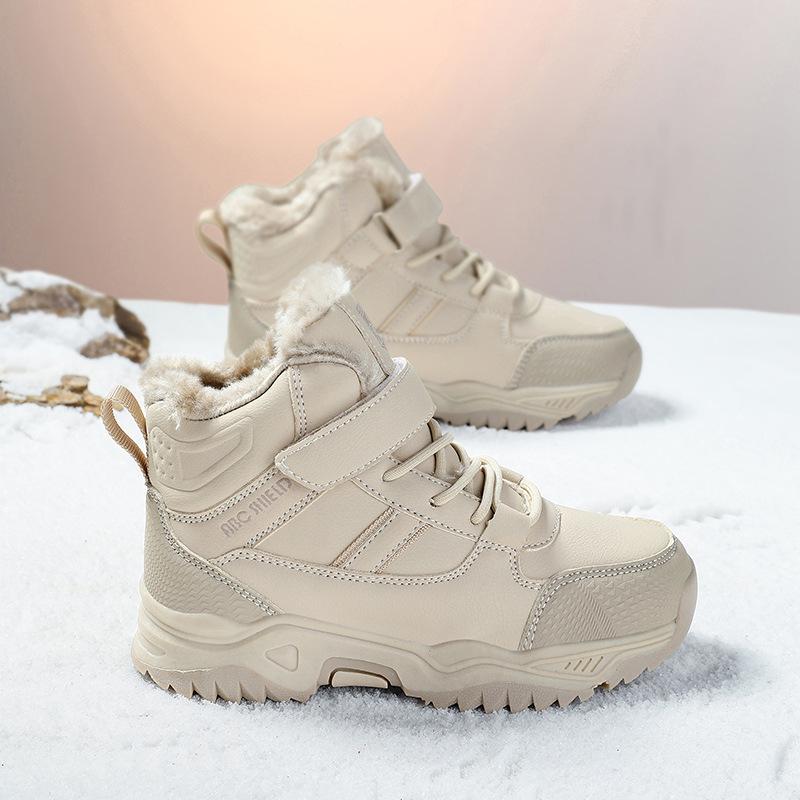 2025 Winter Kids' Snow Boots and Unisex Warm Cotton Travel Shoes