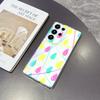 Colorful Raindrops and Lines Phone Case for Samsung Galaxy S26 S25 S24 S23 S22 S21 S20 FE Plus Lucency TPU Protection Cover