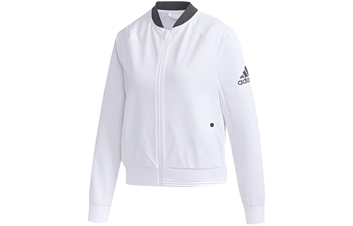 

Adidas Jackets Unisex White Baseball Collar Moderate Other FM9314 L