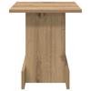 Side Table Artisan Oak 35.5 x 35 x 40 cm Wood Based Panel