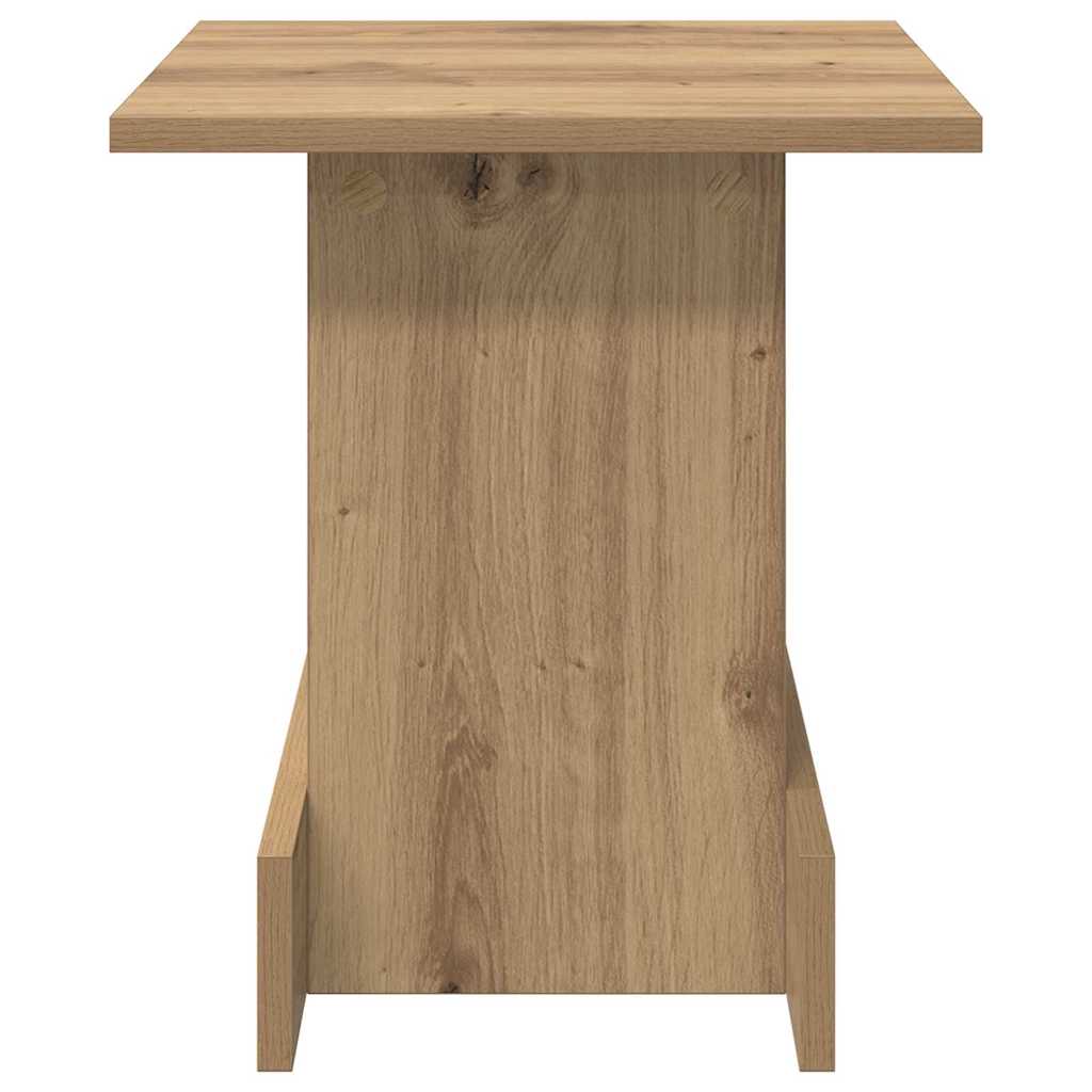 Side Table Artisan Oak 35.5 x 35 x 40 cm Wood Based Panel
