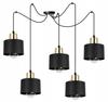 MODERN CEILING HANGING LAMP BLACK LED LAMP