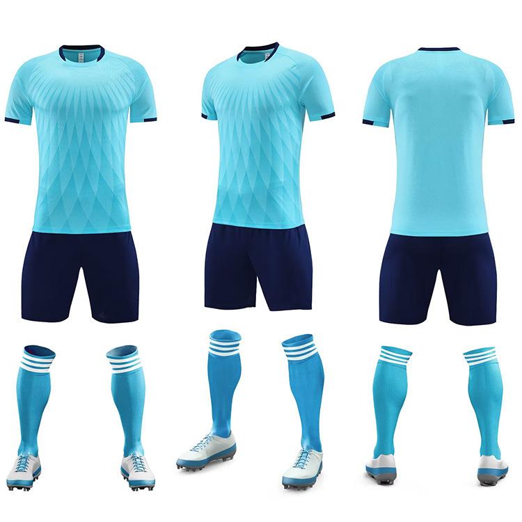 חליפת כדורגל מדים למשחק מבוגרים ילדים בנים בית ספר יסודי מדים לאימון בגדי ספורט נושמים גופייה