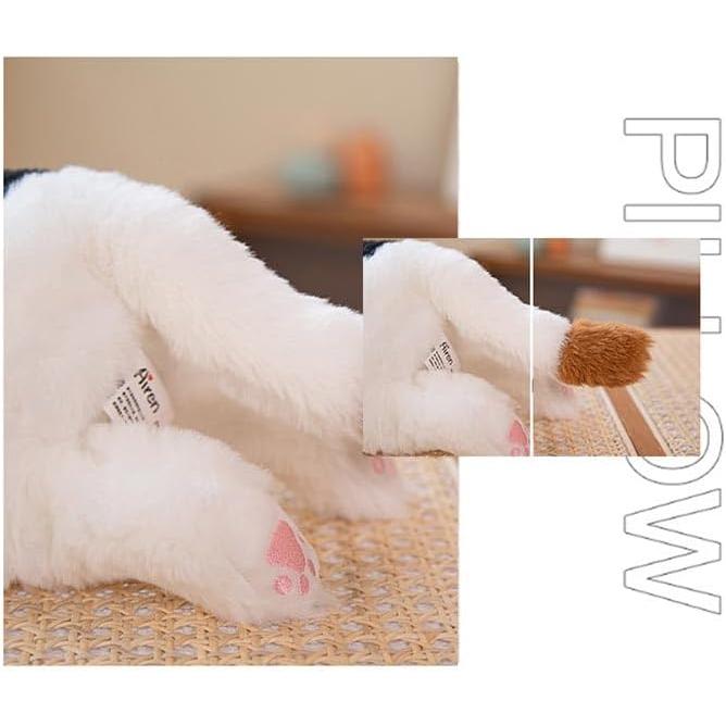 Real Cat Plush Pillow Knee Cat Hugging Pillow Cat Cute Healing Cat Toy Cat Goods Cat Goods Animal Gift Kids Birthday Christmas Birthday Present Gift
