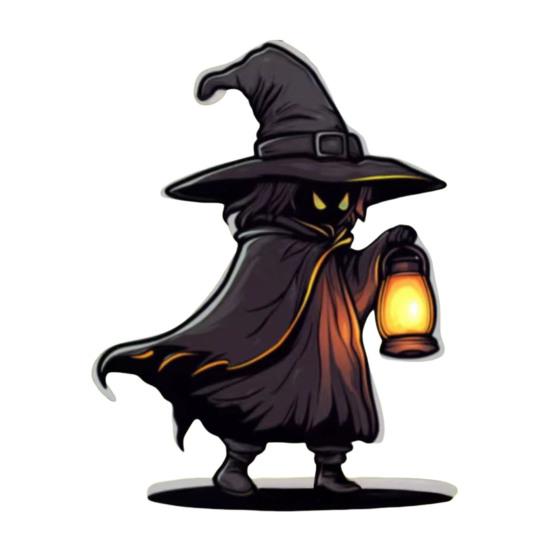Halloween Car Rearview Mirror Charm Cartoon Bat/Cat/Ghost/Witch Acrylic Pendant 2D Flat Auto Interior Accessories for Cat Backpack Phone