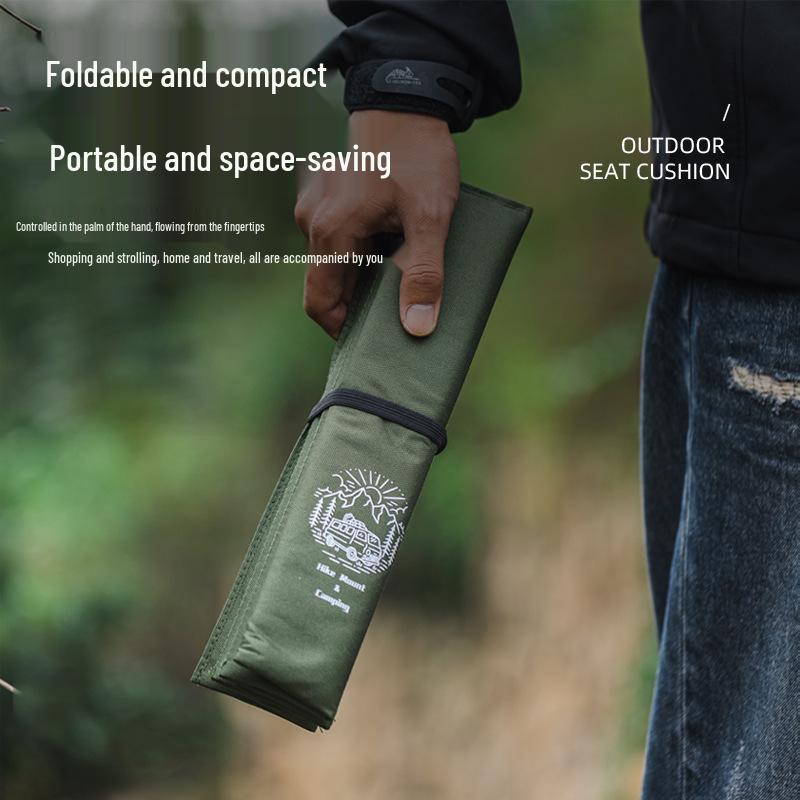 Ultralight Portable Oxford Cloth Outdoor Cushion: Moisture-Proof, Foldable, Insulated Mat for Camping, Beach, Hiking, Mountaineering