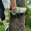 1 Paire Crampons d'Arbre Escalade Portables Antidérapants Griffe de Chat Chaussures Ajustables Outil d'Escalade d'Arbre d'Extérieur pour le Travail en Arbre