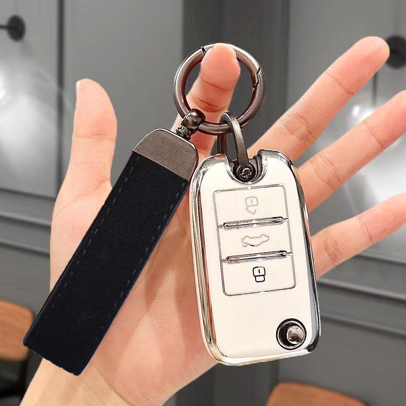 Tpu Car Key Caps Holder For Roewe Rx5 Mg3 Mg5 Mg6 Mg7 Gs 350 360 750 W5 Mg Zs Gt Car Keyless Case Cover Key Bag Accessories
