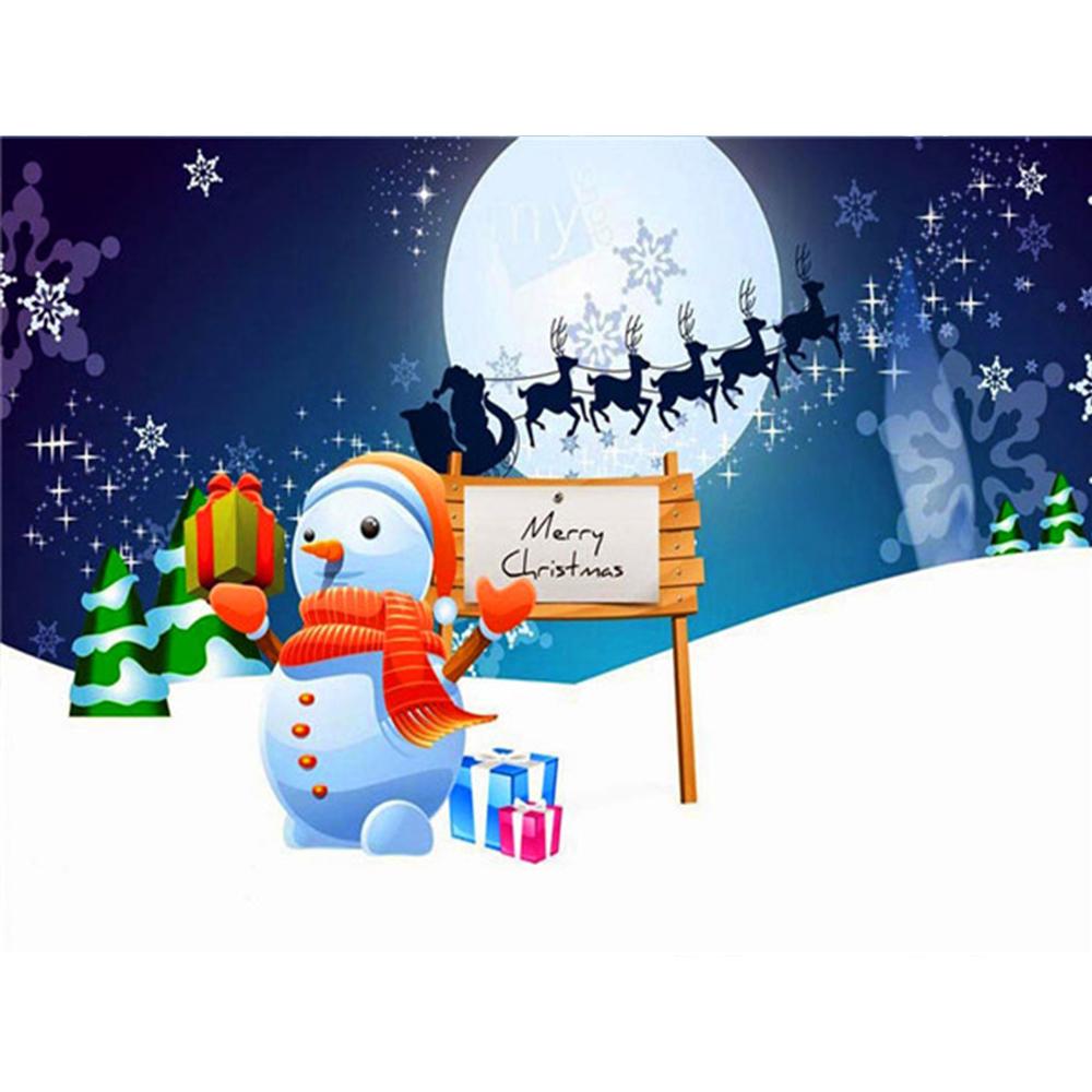 5D Diamond Painting Winter Full Square Handicraft Sale Diamond Embroidery Christmas Tree Mosaic Snow Home Decoration