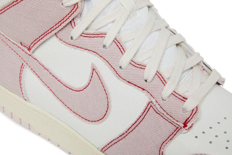 Men's Sneakers Nike Dunk High 1985 Barely Rose Denim Light Pink/White/Red