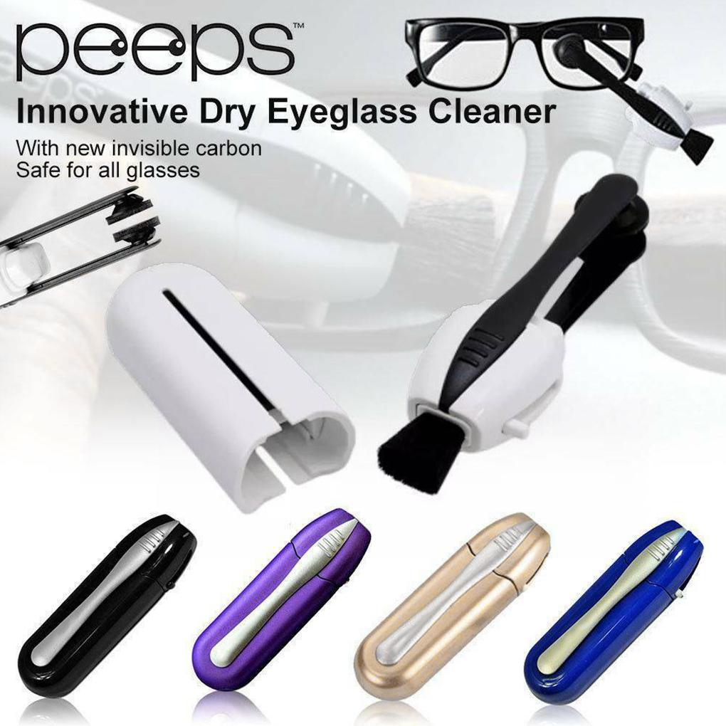 Glasses Lens Brush School Eyeglasses Fingerprints Smudge Grease Dust Dirt Removal Portable Cleaning Tool Supplies