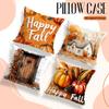 Autumn Theme Pillowcase Cushions 100% Polyester 45X45Cm Throw Pillow Cover Sofa Chair Cushion Cover Pillowslip Home Decor