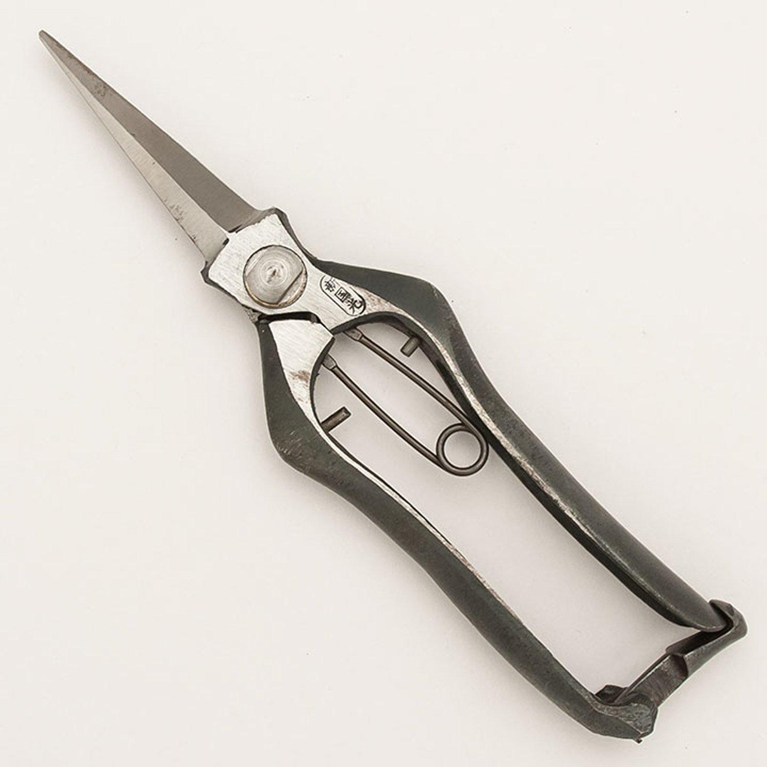 Tohoku Cutlery Shinkokko Pruning Bud Pruning Long Blade Shears, Double-Edged Shears,