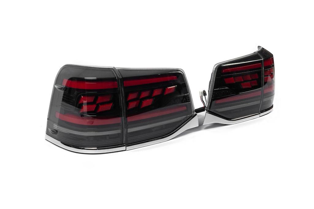 Tail Lights 2016-2021 (Sequential Red Plus) for Toyota Land Cruiser 200
