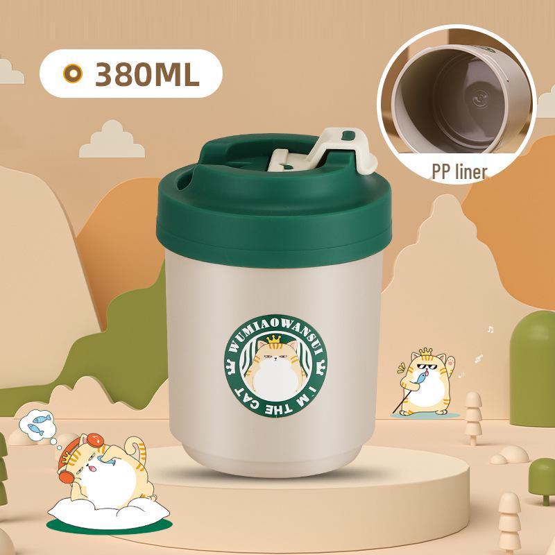 Sleek 304 Stainless Steel Double-Walled Travel Mug - Portable and Gift-Ready Customizable Coffee Cup