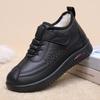 New Old Beijing Winter Women's Cotton Boots Non-slip and Comfortable Mother Cotton Shoes Velvet Warm Medium and Old Snow Boots