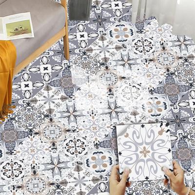 10 Pcs/set Imitation Marble PVC Ceramic Tiles for Stain Prevention Refurbished Self-adhesive Paper for Home Decoration Decorative Films Wall Stickers