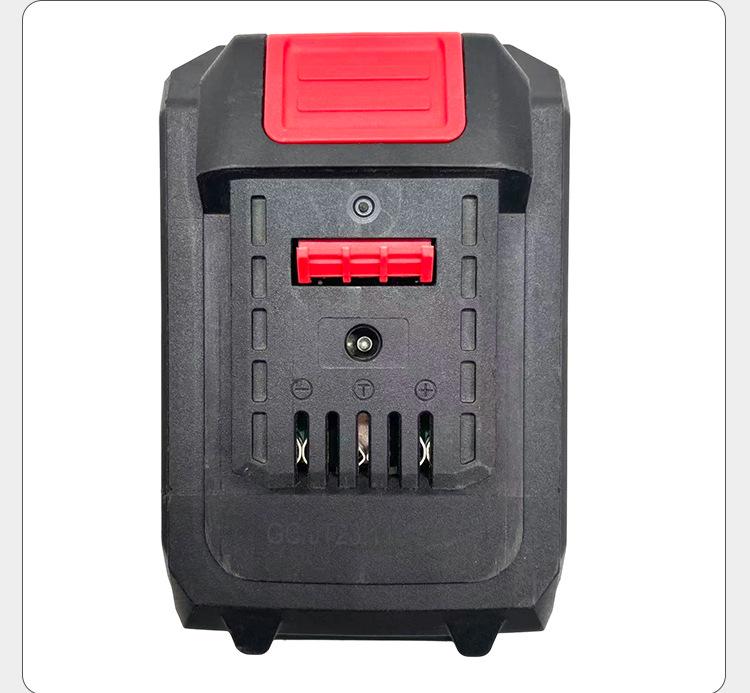 Lithium-Ion Electric Impact Wrench with Battery Accessories