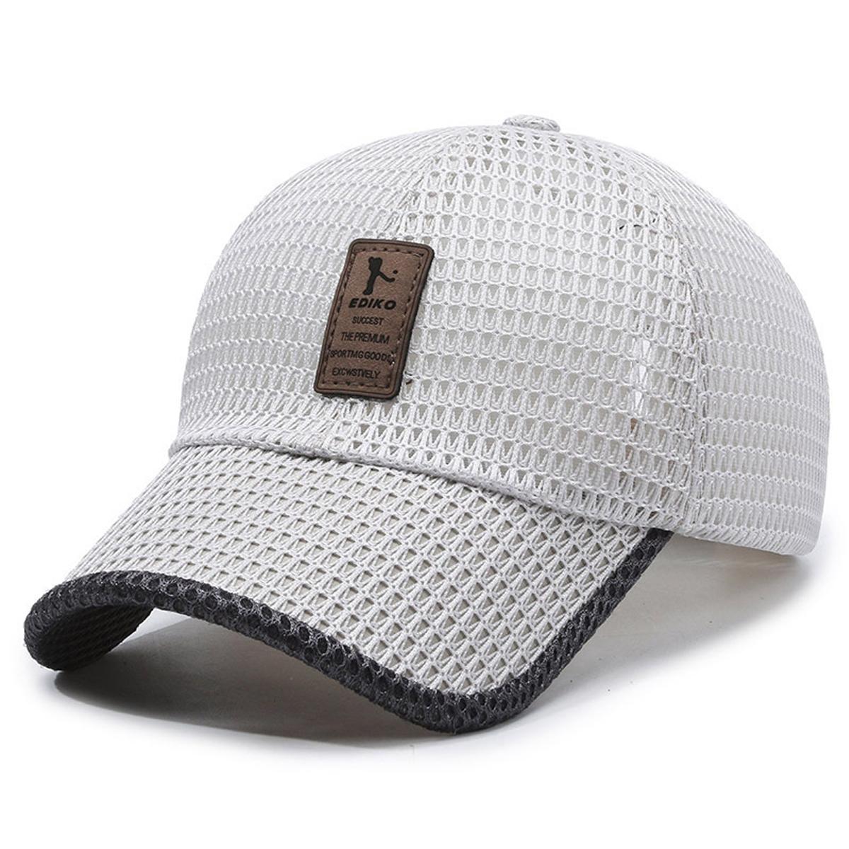 

Unisex Label Mesh Breathable Baseball Caps Spring And Summer Outdoor Adjustable Casual Hats Sunscreen Hat