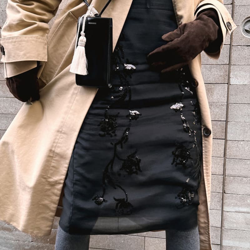 MARTA Signature Ballhandschuhe_lang (dunkle Schokolade)