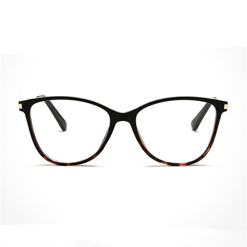 Anti Blue Light Cat Eye Myopia Glasses Women Brand Designer Spring Leg Prescription Spectacles Frame Diopter 0 -0.5 -0.75 To -6