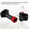 Fishing Chair Universal Umbrella Holder Aluminum Alloy Gear Rotatable Mount Stand Portable Rock River Bracket Equipment