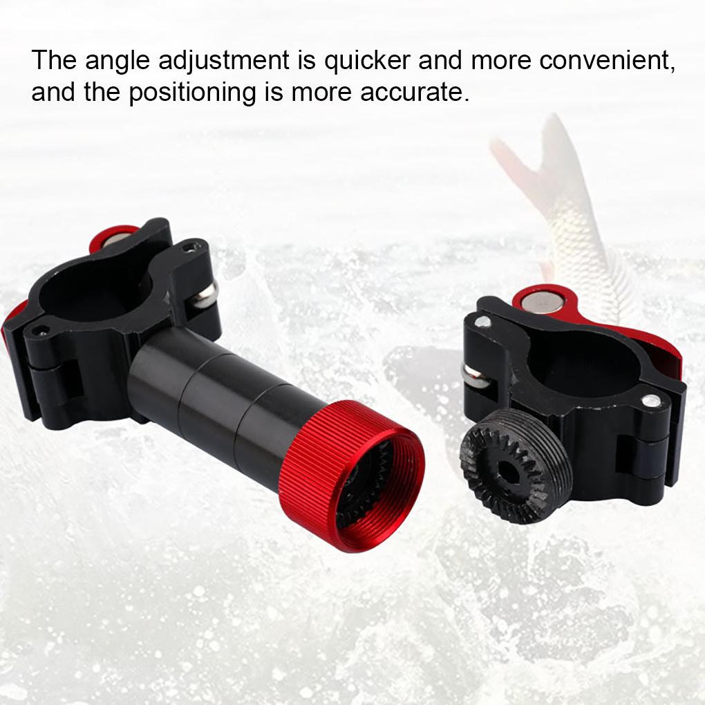 Fishing Chair Universal Umbrella Holder Aluminum Alloy Gear Rotatable Mount Stand Portable Rock River Bracket Equipment