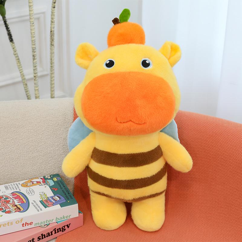 New Bee Capybara Lululu Plush Toy: Cute Comfort Doll & Gift for Girls 35cm 0.15kg