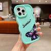 Macaron Soft TPU Phone Case for Xiaomi Poco X3 X5 X6 M6 Redmi 10 12C 13C Redmi Note 9 10 11 12 13 Pro 10s 11s 12s Cover Ae59 Butterfly art design Cute