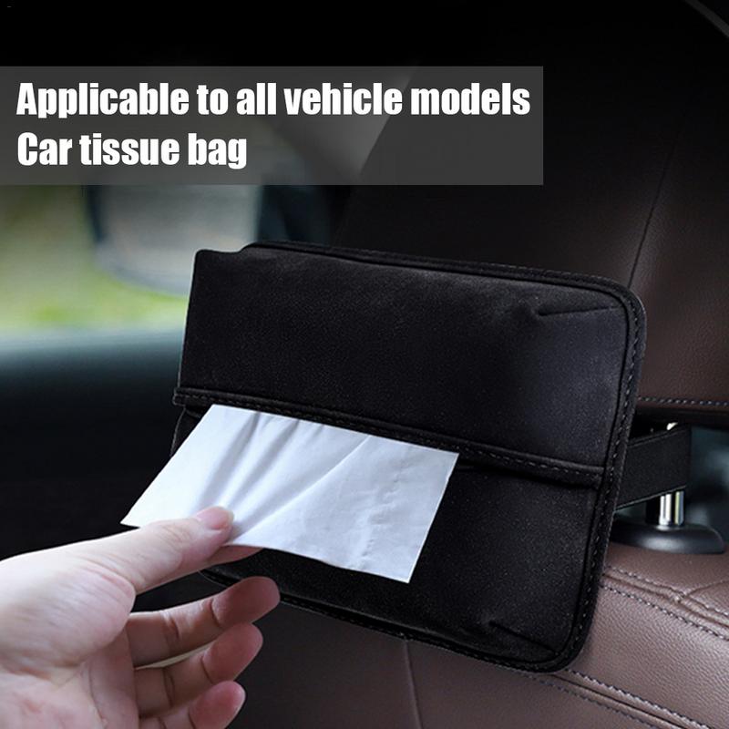 Car Napkin Holder Tissue Case Holder Backseat Napkin Dispenser Car Sun Visor Napkin Holder Elegant Napkin Tissue Dispenser