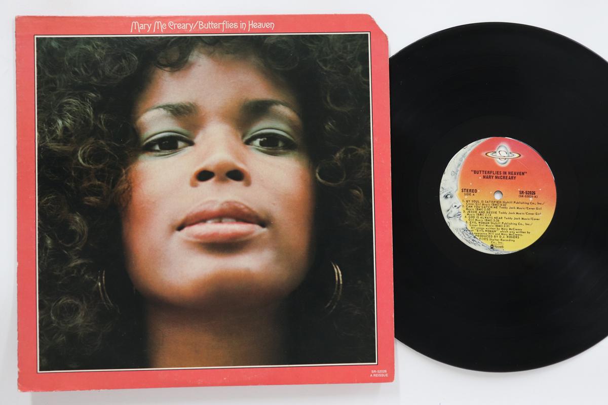 

LP Record MARY MCCREARY - Butterflies In Heaven SR52026 Shelter Records 1977 US Soul/Funk Used