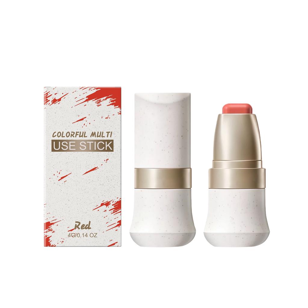 Smooth Blush Stick With -adhering, Lightweight, Breathable And Soft-hued Texture, Without Loose Powder.