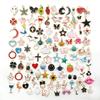 Alloy KC Gold DIY Jewelry Accessories: Earrings, Bracelets, Necklaces, Pendants, Charms - 110 Pcs/bag