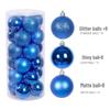 New Style Electroplated Christmas Tree Ornament Balls - 3/5/6/8cm