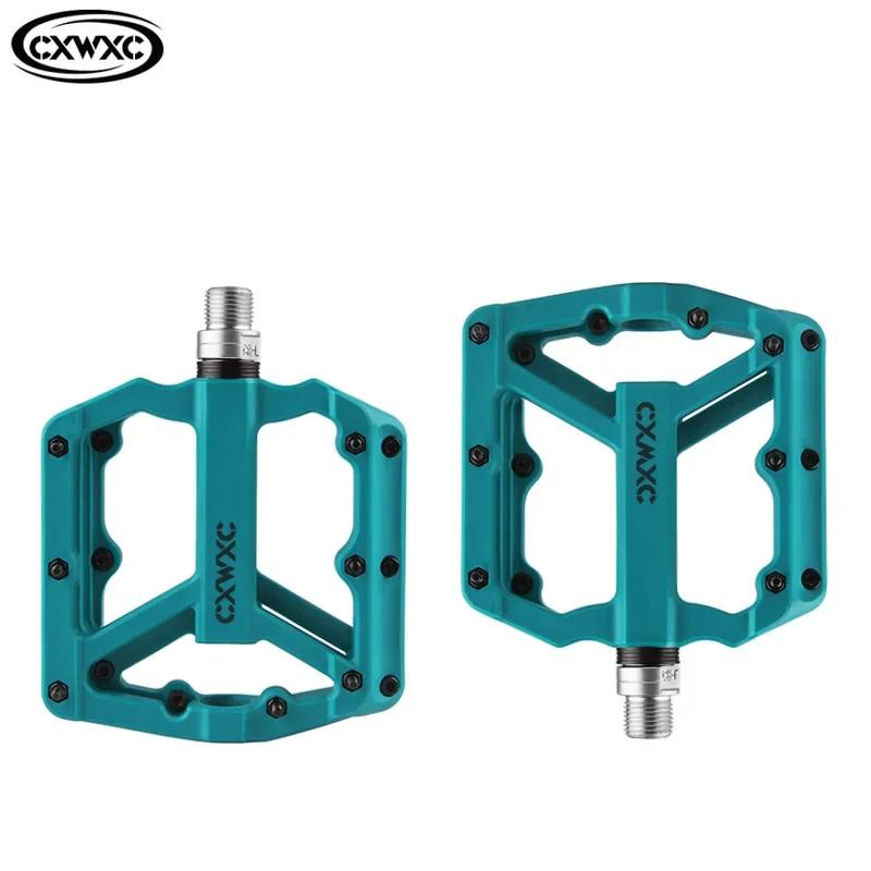 Ultralight Flat MTB Pedals Nylon Bicycle Pedal Bmx Mountain Bike Platform Pedals 3 Sealed Bearings Cycling Pedals For Bicycle