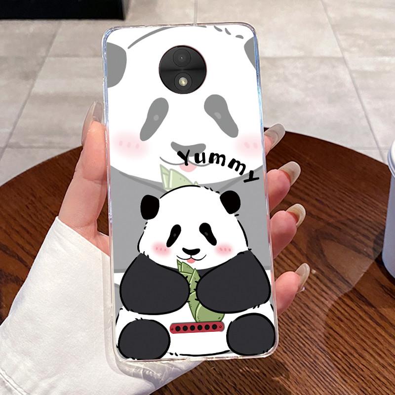 Casing For Motorola Moto C Plus Case Aesthetic Cute Cat Astronaut Transparent Soft Silicone Back Cover Moto C CPlus Phone Case