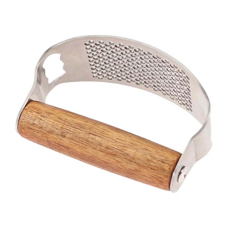 Knoblauchpresse Zerkleinerer Edelstahl Manuell Knoblauchhacker Zerkleinern Knoblauchwerkzeug Obst Gemüse Werkzeuge Küchenzubehör Gadget