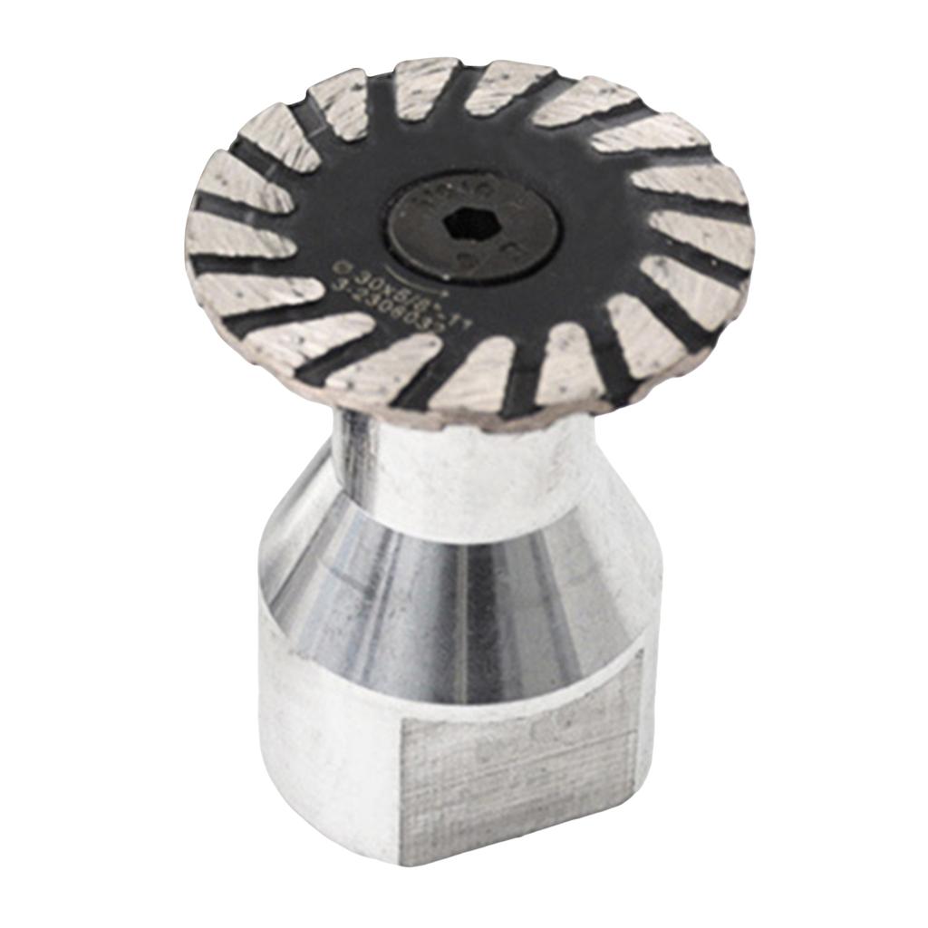 30/40/50mm Mini Diamond-Cutting Blades Removable Flange Small Diamond-Cutting Discs Fast Smoothing Tile Glass Stone Hard Cut