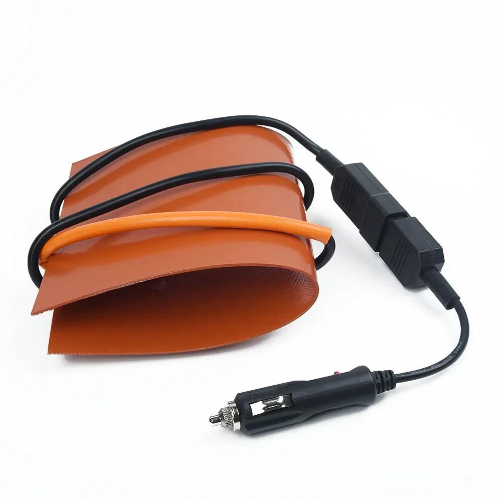 Silicone Heating Warm 12V 100W Pizza Hot Food Delivery Ba Heating Pad/Mat With 65 Degrees Celsius Thermostat