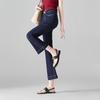 Fashionable high waisted jeans for women in the summer of 2025, thin and fashionable, versatile and slimming flared pants