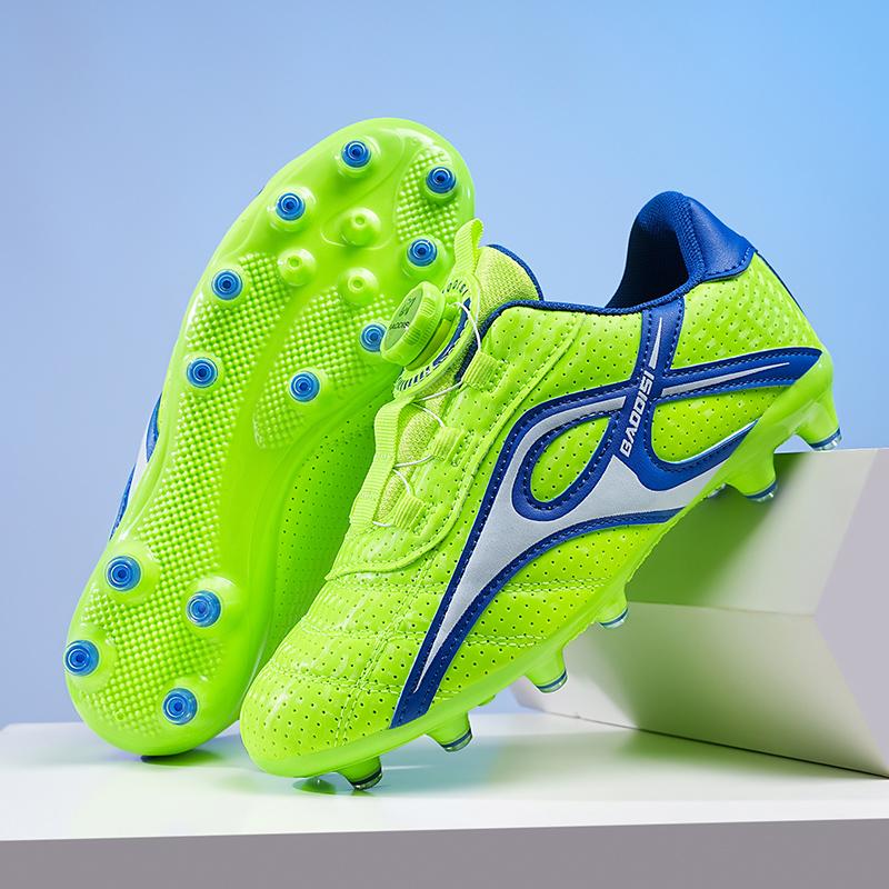 Neue Herren Kinder Professionelle Stollen Rutschfeste Fußballschuhe Jungen Ultraleicht Spiel Rasen Trainingsschuhe Dropshipping