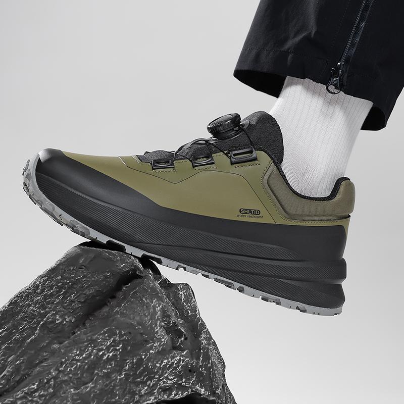 TUINANLE Men Sneakers Outdoor Hiking Shoes Anti Slip Breathable for Mountain Climbing Walking Trekking Sneakers