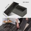 16pcs/set Wood Grain Floor Sticker Self-adhesive Imitation Wall Tiles  Bedroom Decoration