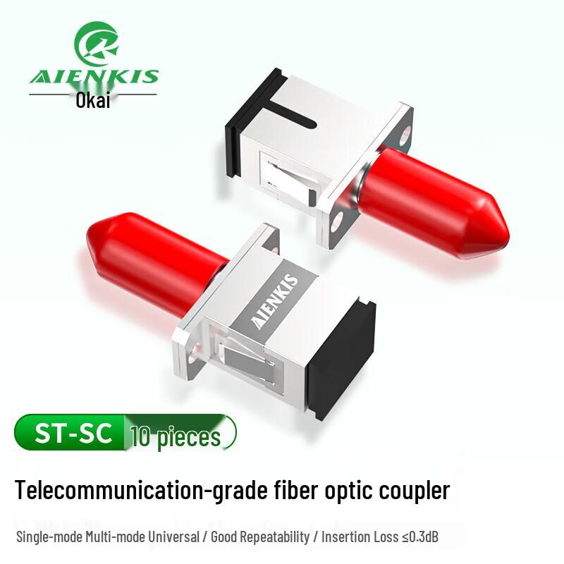 AIENKIS Telecom-Grade Fiber Optic Adapters