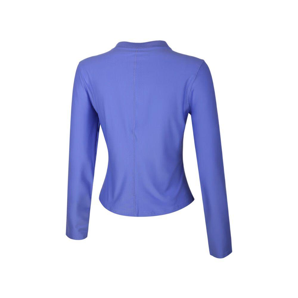 NikeCourt Advantage Women's Dri-FIT Half-Zip Tennis Top Purple FZ6738-570