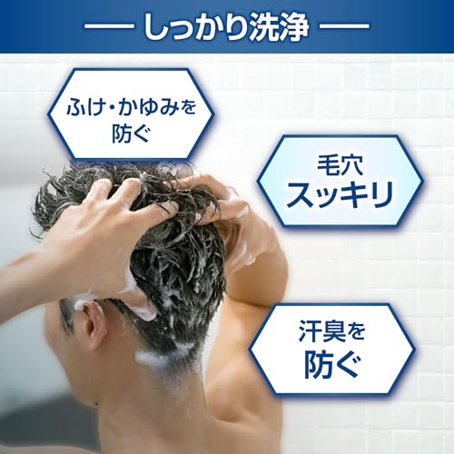 Medicated Shampoo B&P 300mL Dandruff, Itching, Pore Refreshing Kaminomoto Herbal Green Fragrance (Quasi-drug)